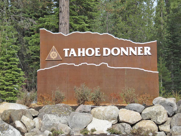 Tahoe Donner sign