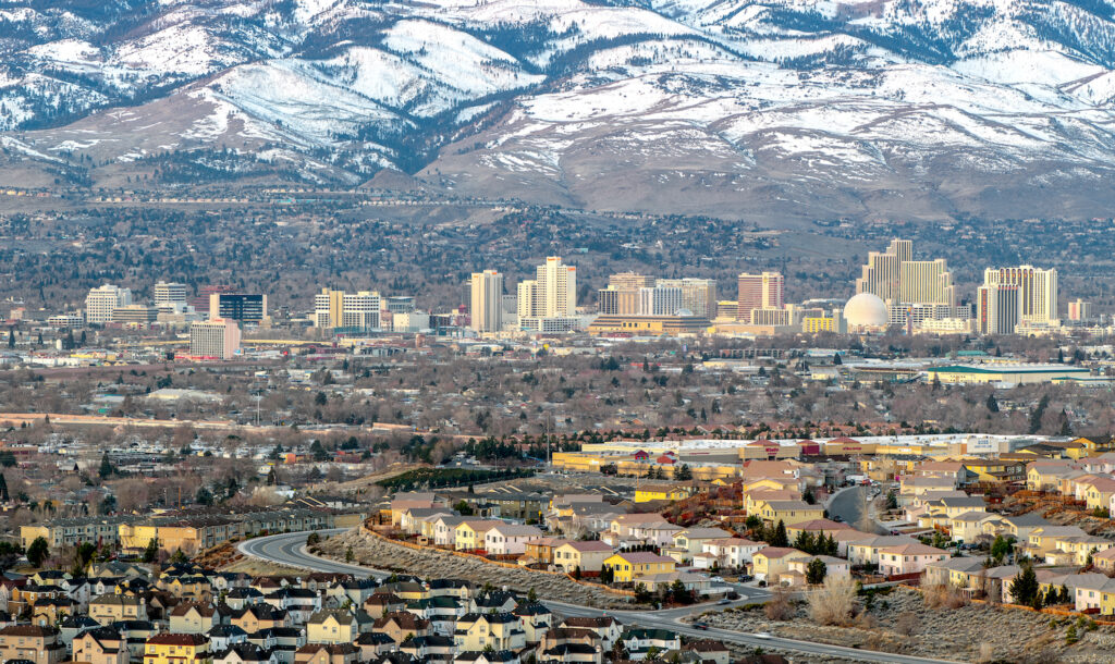 Reno winter - Cityscape
