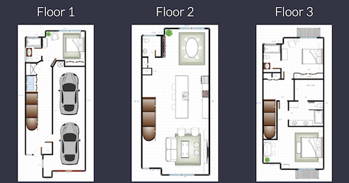 Floor plan A - new homes in Sparks