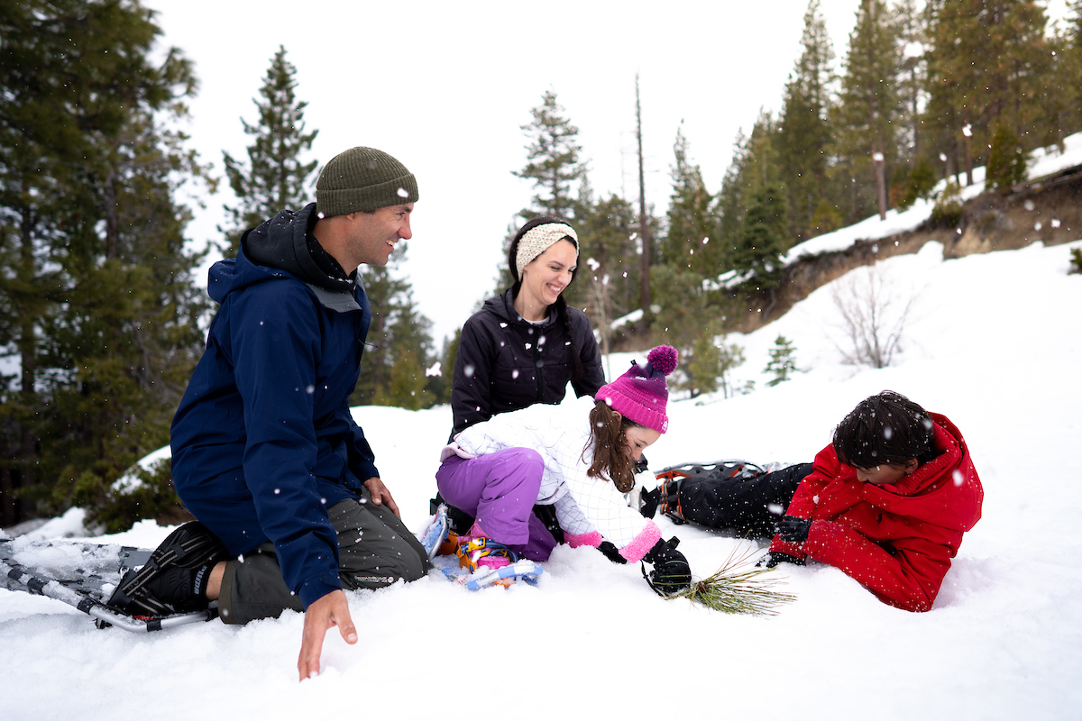 snow activities in Lake Tahoe
