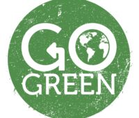 Go green. Save the environment.