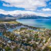 South Lake Tahoe Keys in Summer on Sunny Day with Clear Waters